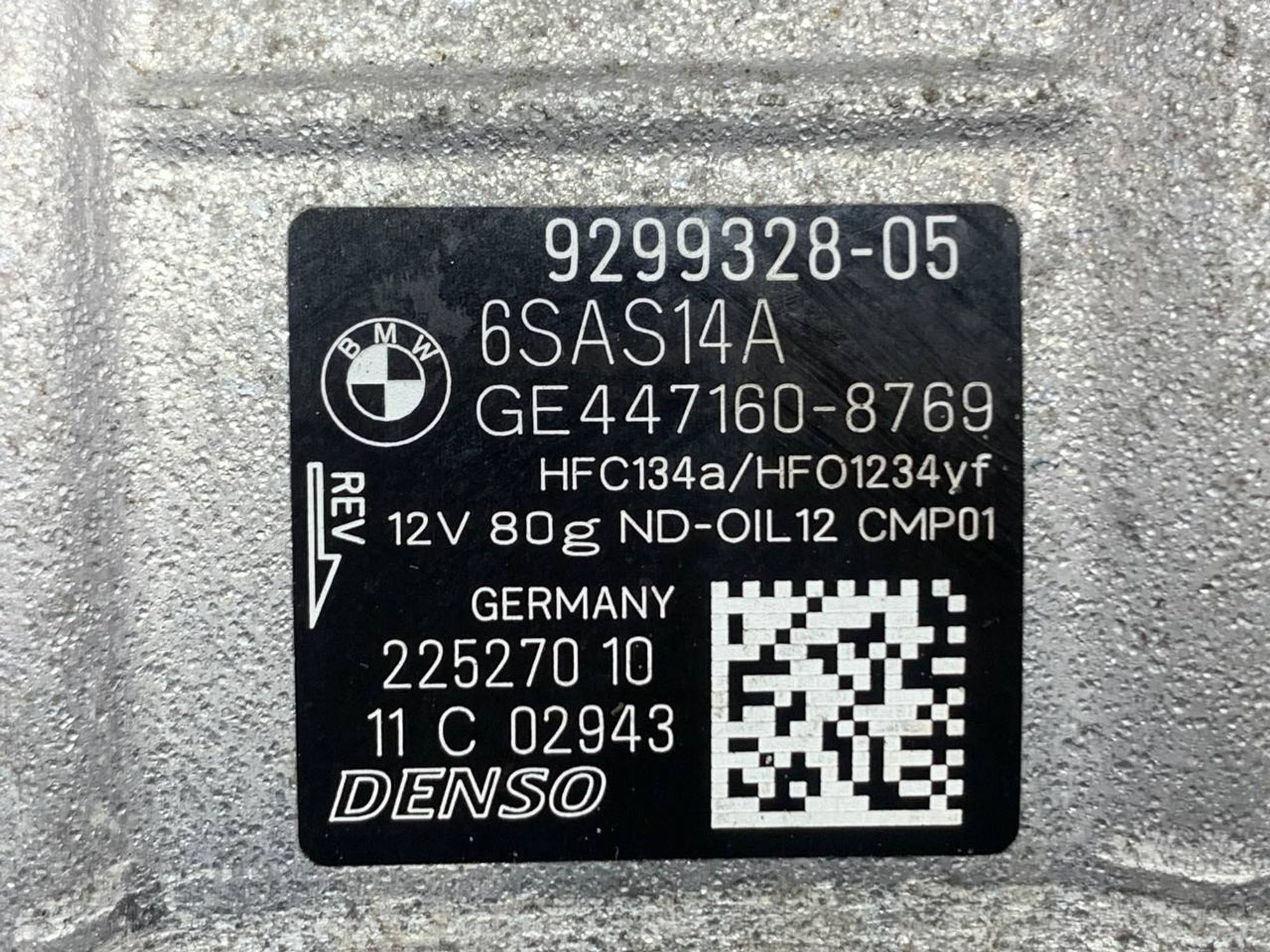 Компрессор кондиционера BMW 1 F20 3 F30 F31 4 F36, 10000 рублей, Москва