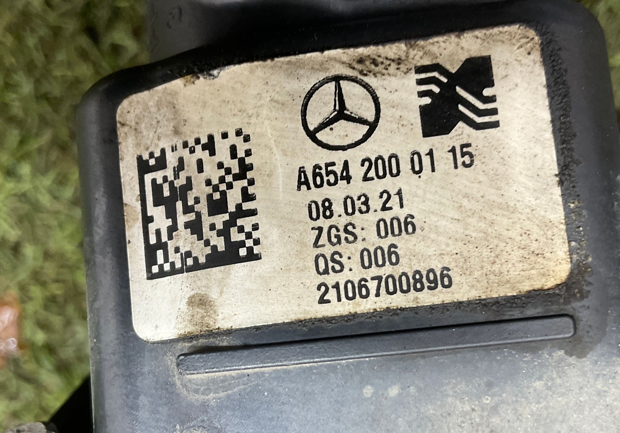 Помпа охлаждения M 654920 Mercedes-Benz C-Класс W205/S205/C205/A205 рестайлинг (2018—2021) 2021, 10000 рублей, Москва