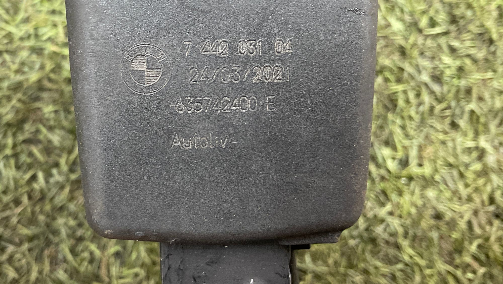 Замок ремня безопасности задний BMW 3 серия, G20/G21, 1000 рублей, Москва