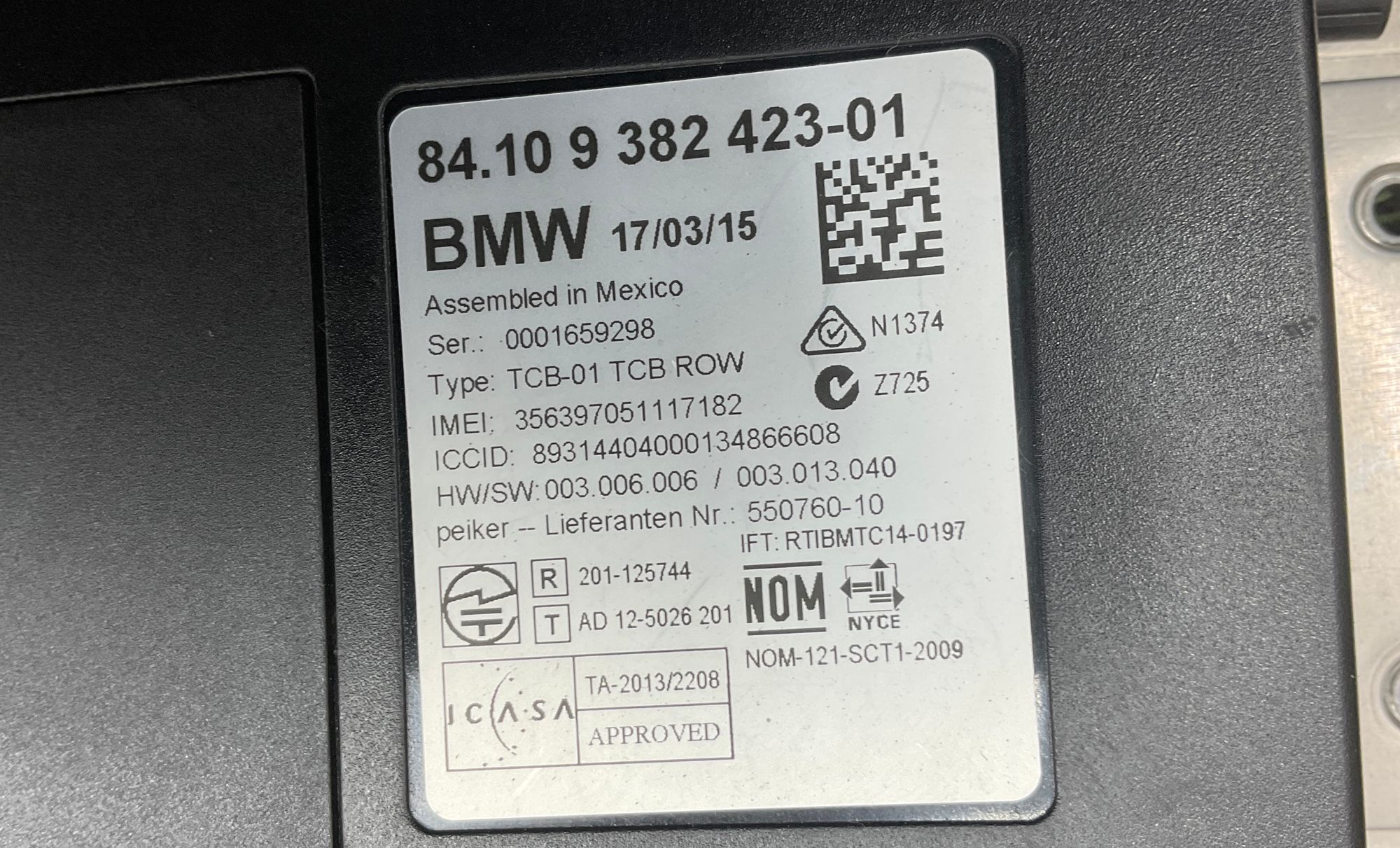 Блок управления BMW X5, F15, 2000 рублей, Москва