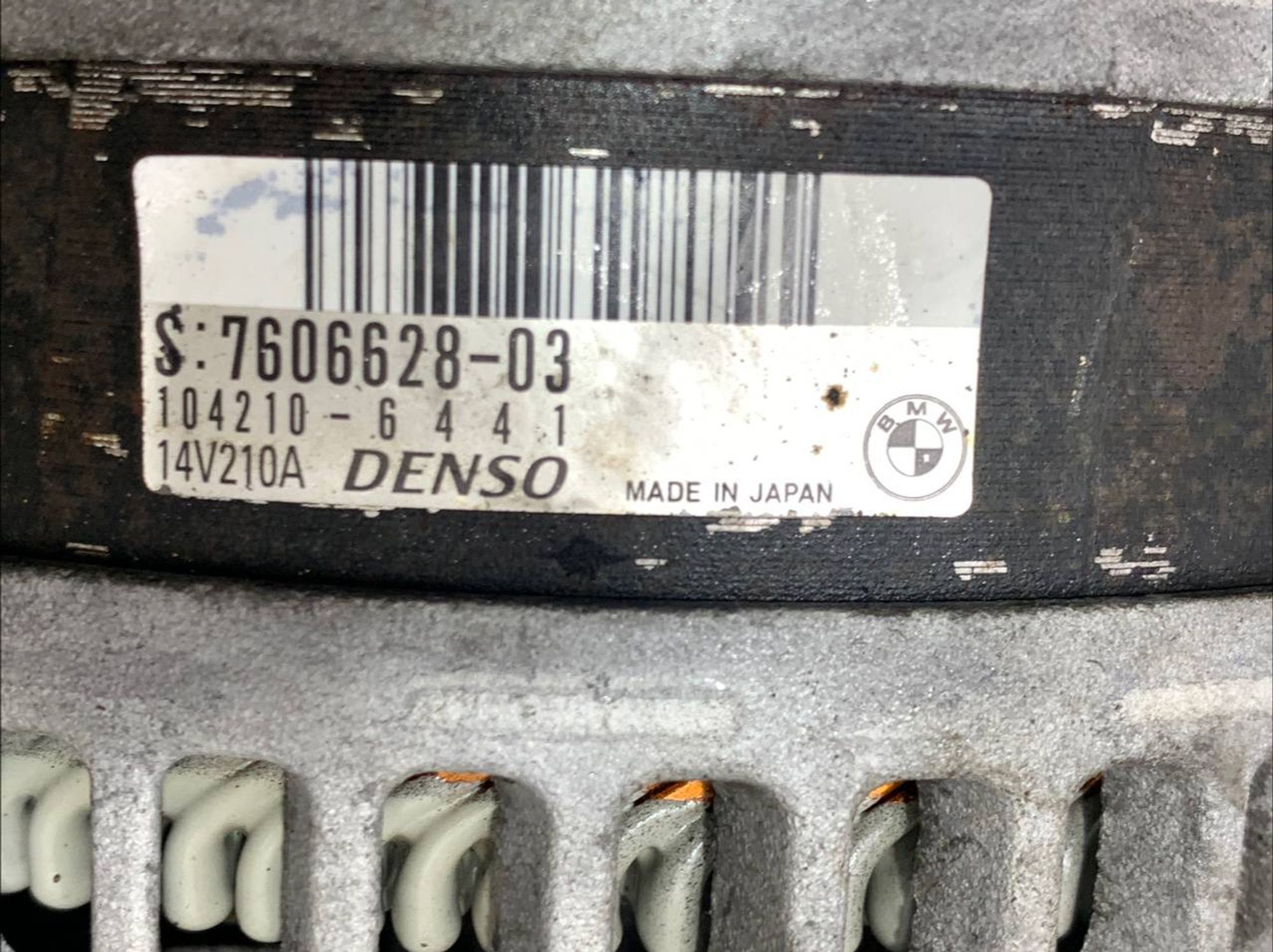 Генератор 210A N63 S63 BMW F10 F06 F01 F15 F85 F16, 15000 рублей, Москва