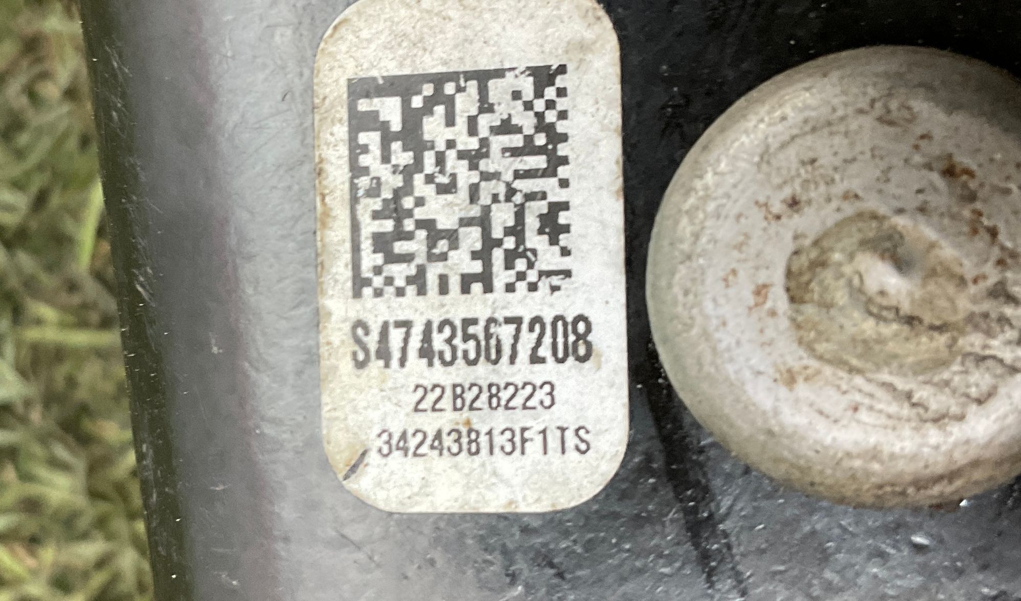 Замок ремня безопасности задний правый BMW X5 M, F95, 2000 рублей, Москва