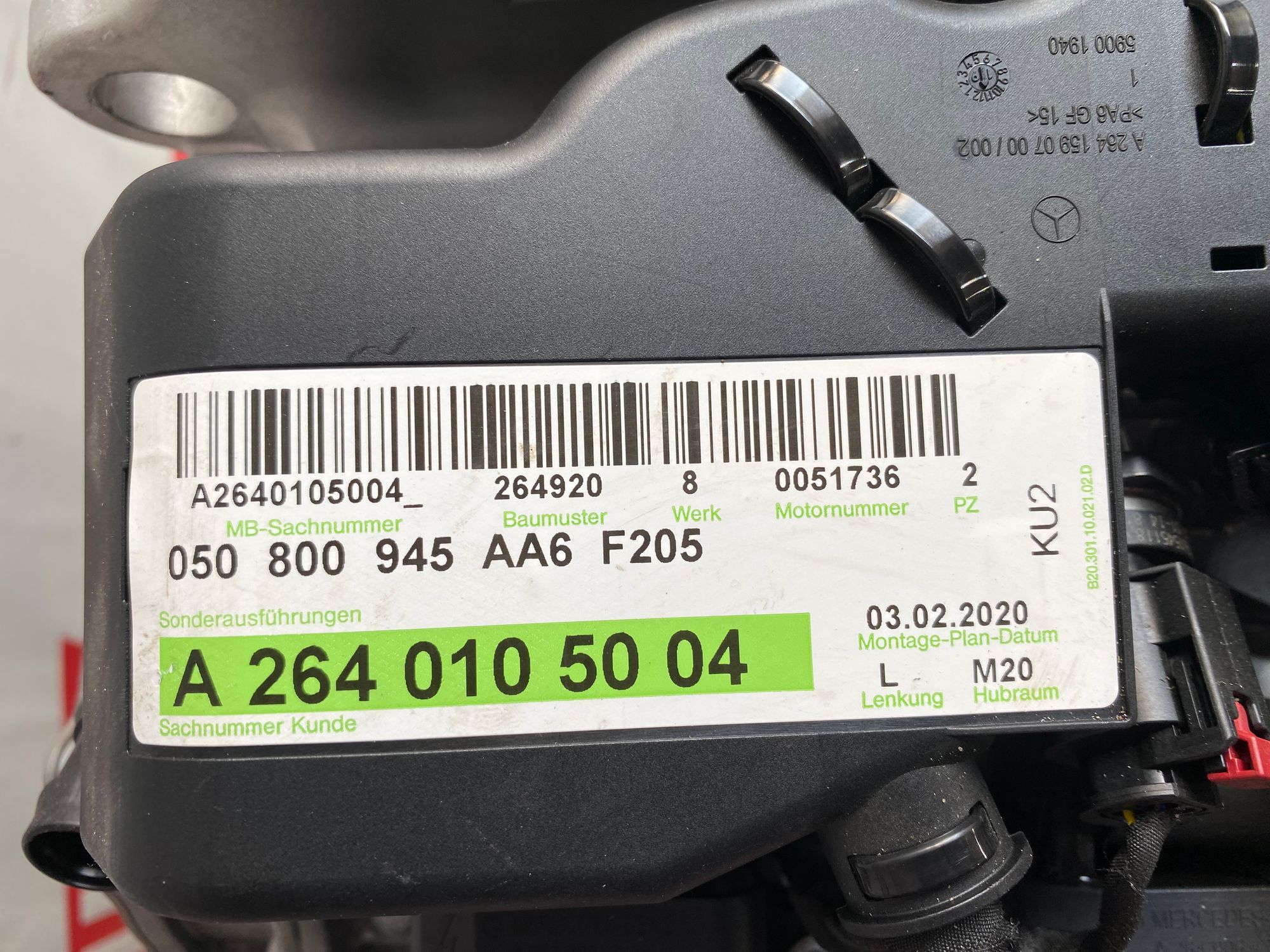 Двигатель 264.920 Mercedes E-class W213 новый оригинал, 890000 рублей, Москва