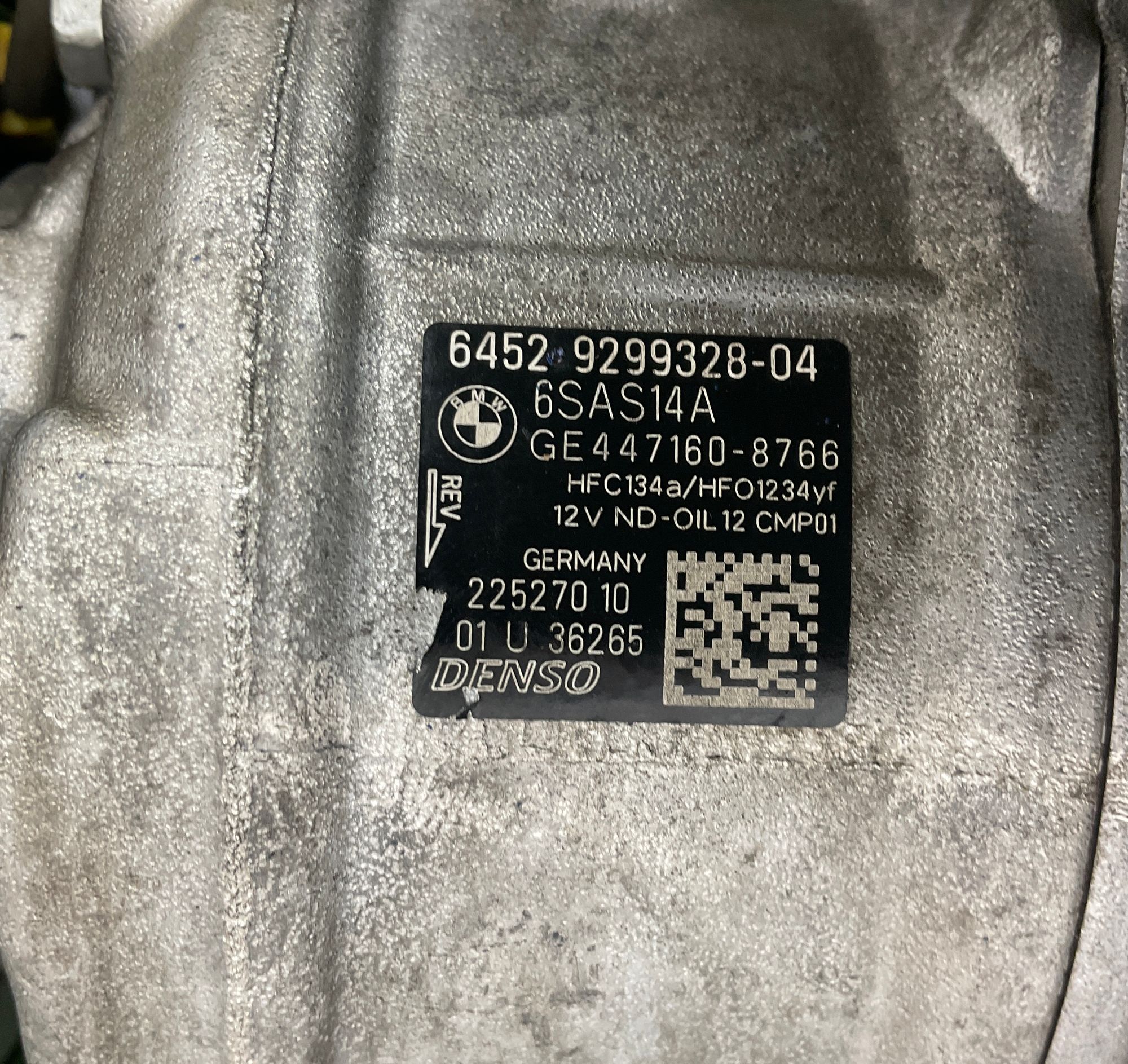 Компрессор кондиционера BMW 3 серия, F30/F31, 10000 рублей, Москва