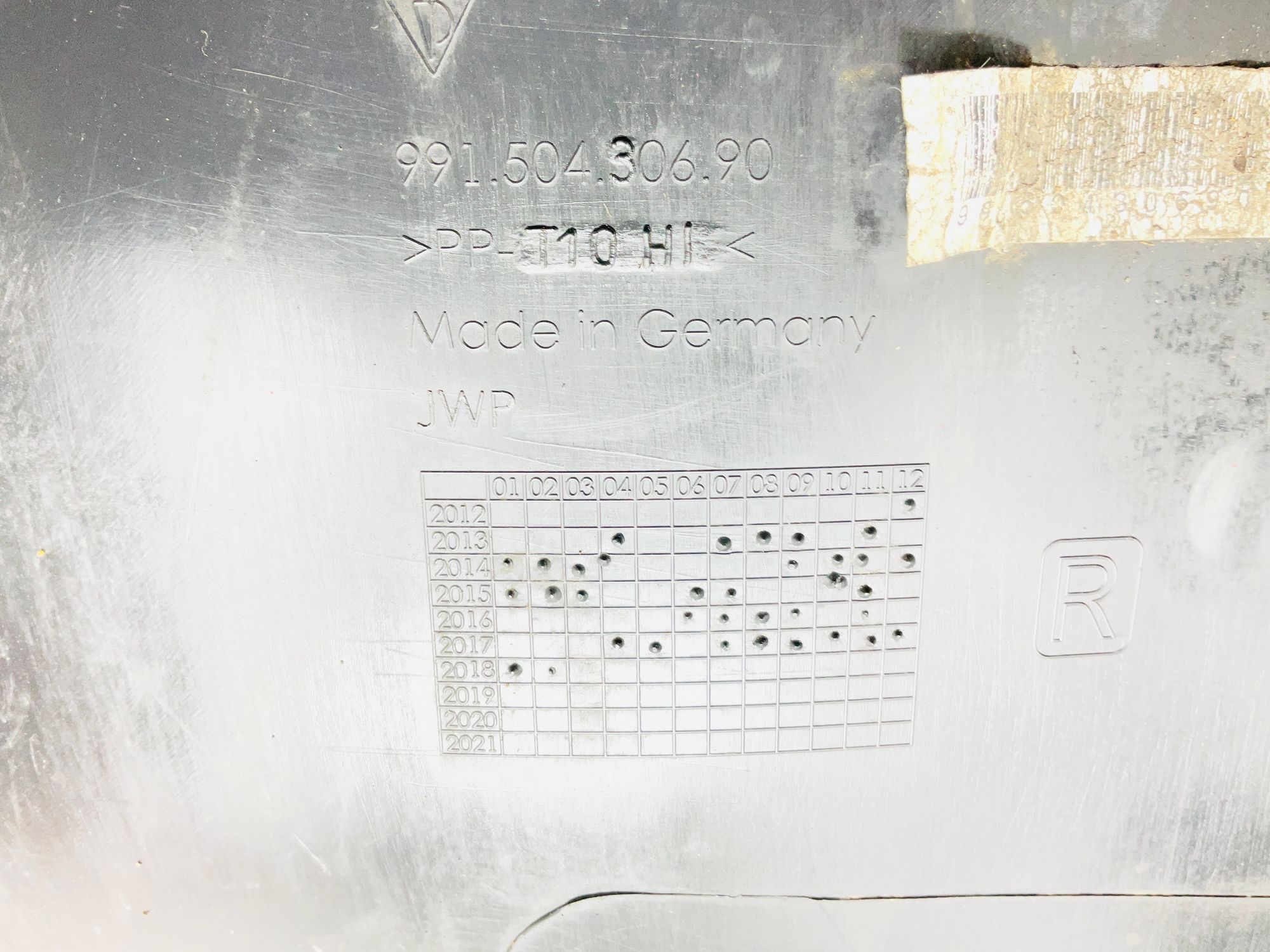 Подкрылок задний правый Porsche 911 GT3 991 Рестайлинг 2018, 20000 рублей, Москва