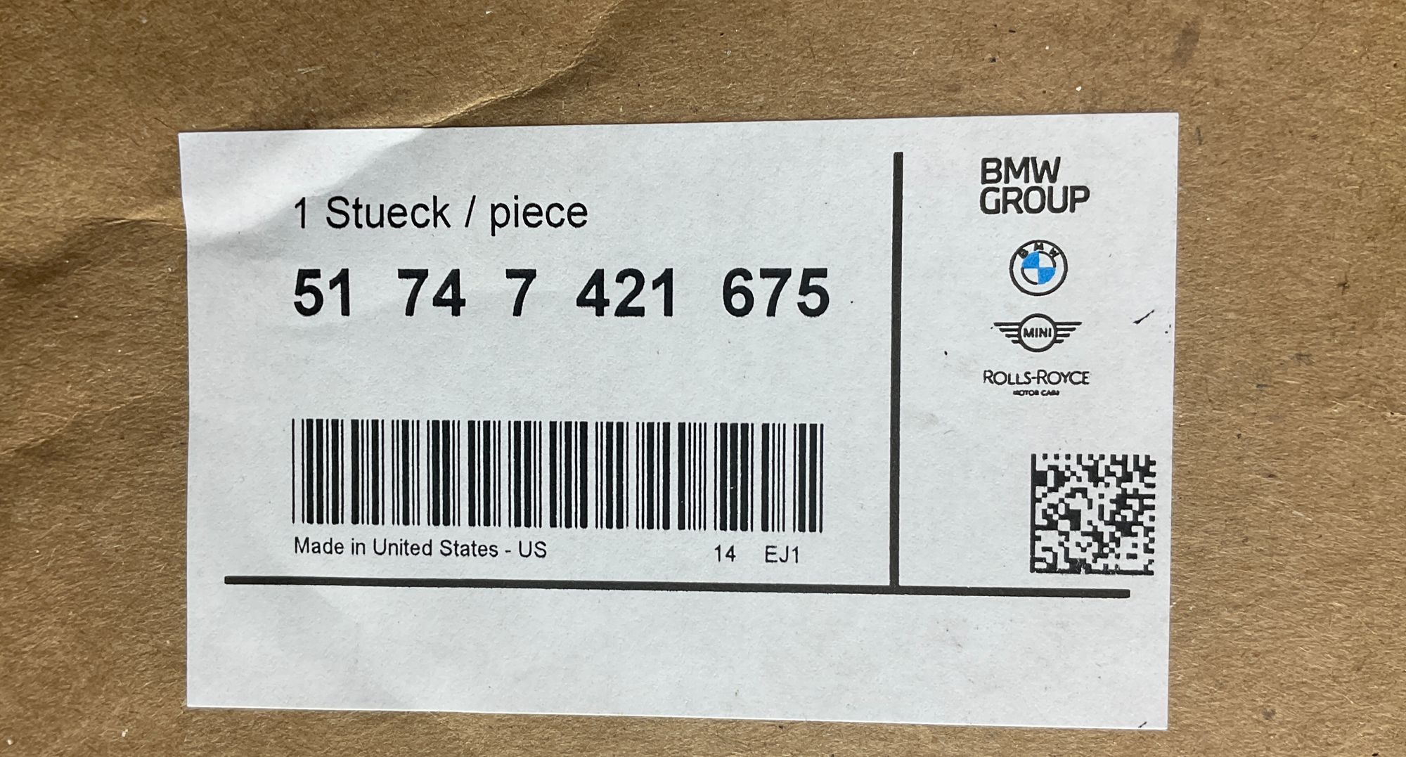 Дефлектор радиатора верхний BMW X5, G05, 16500 рублей, Москва