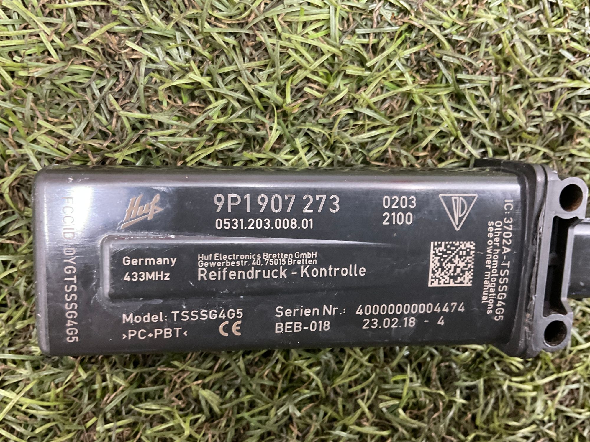 Датчик давления в шинах Porsche 911 GT3 991 Рестайлинг 2018, 13000 рублей, Москва