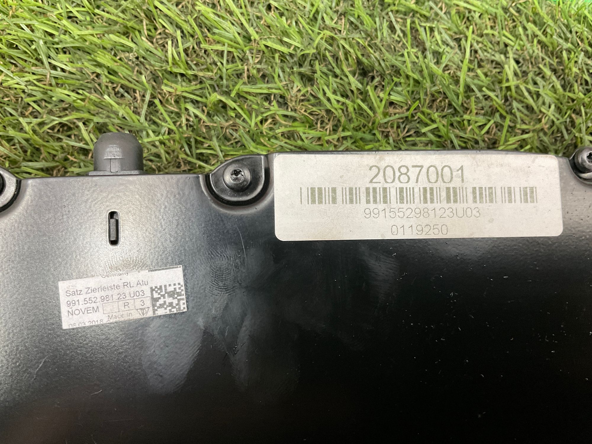 Подстаканник передний Porsche 911 GT3 991 Рестайлинг 2018, 20000 рублей, Москва