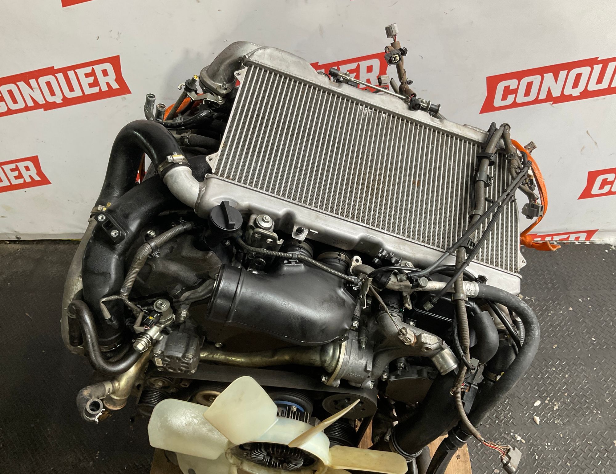 Двигатель 1VD Toyota Land Cruiser 200 рестайлинг 2 2017, 1800000 рублей, Москва