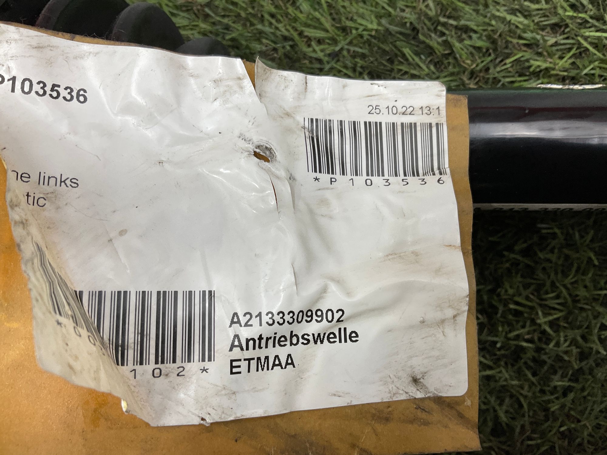 Привод передний левый Mercedes-Benz E AMG W213 рест, 85000 рублей, Москва