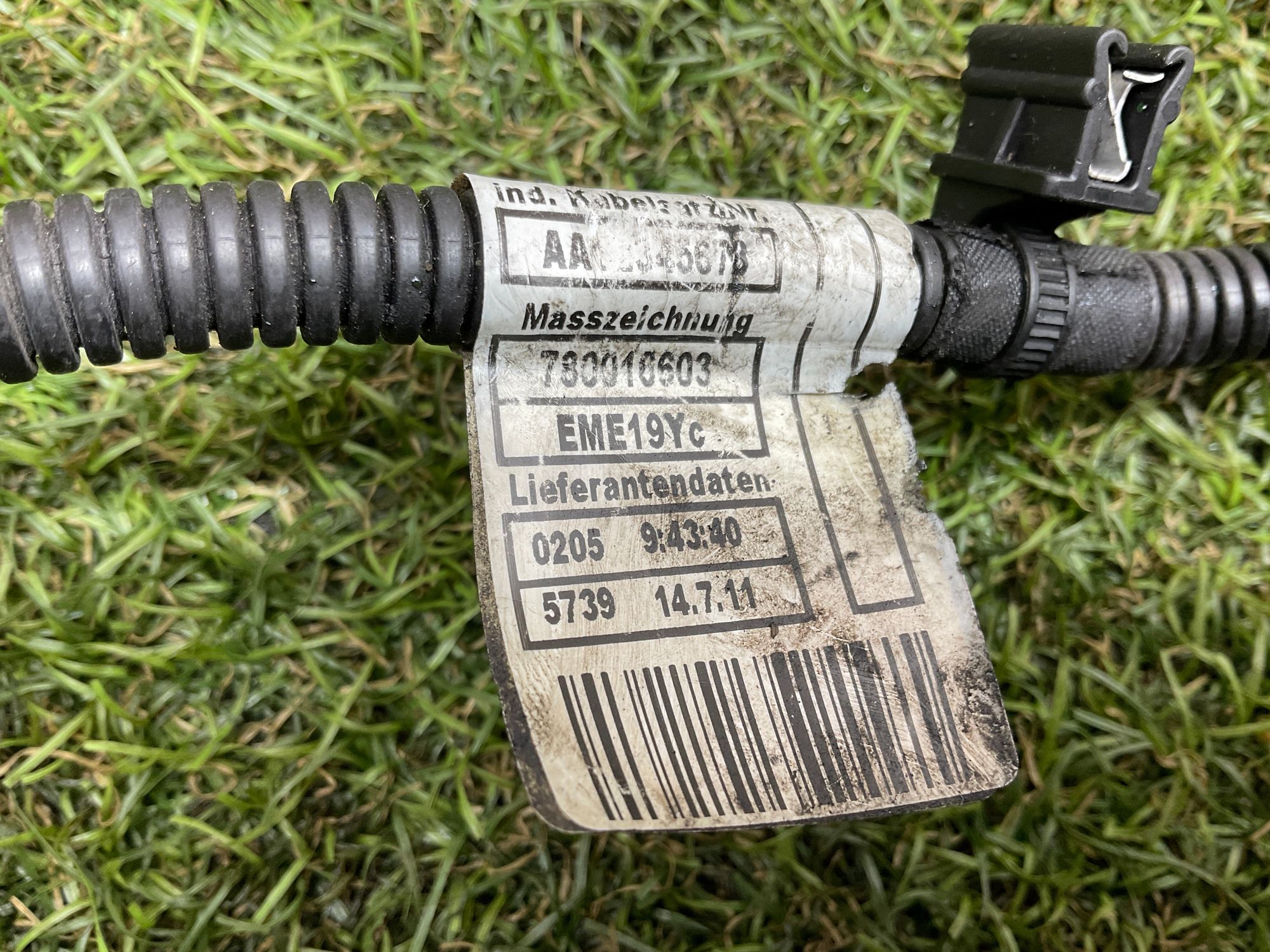 Провод предпускового подогрева BMW X5, E70 рестайлинг N57D30, 1000 рублей, Москва