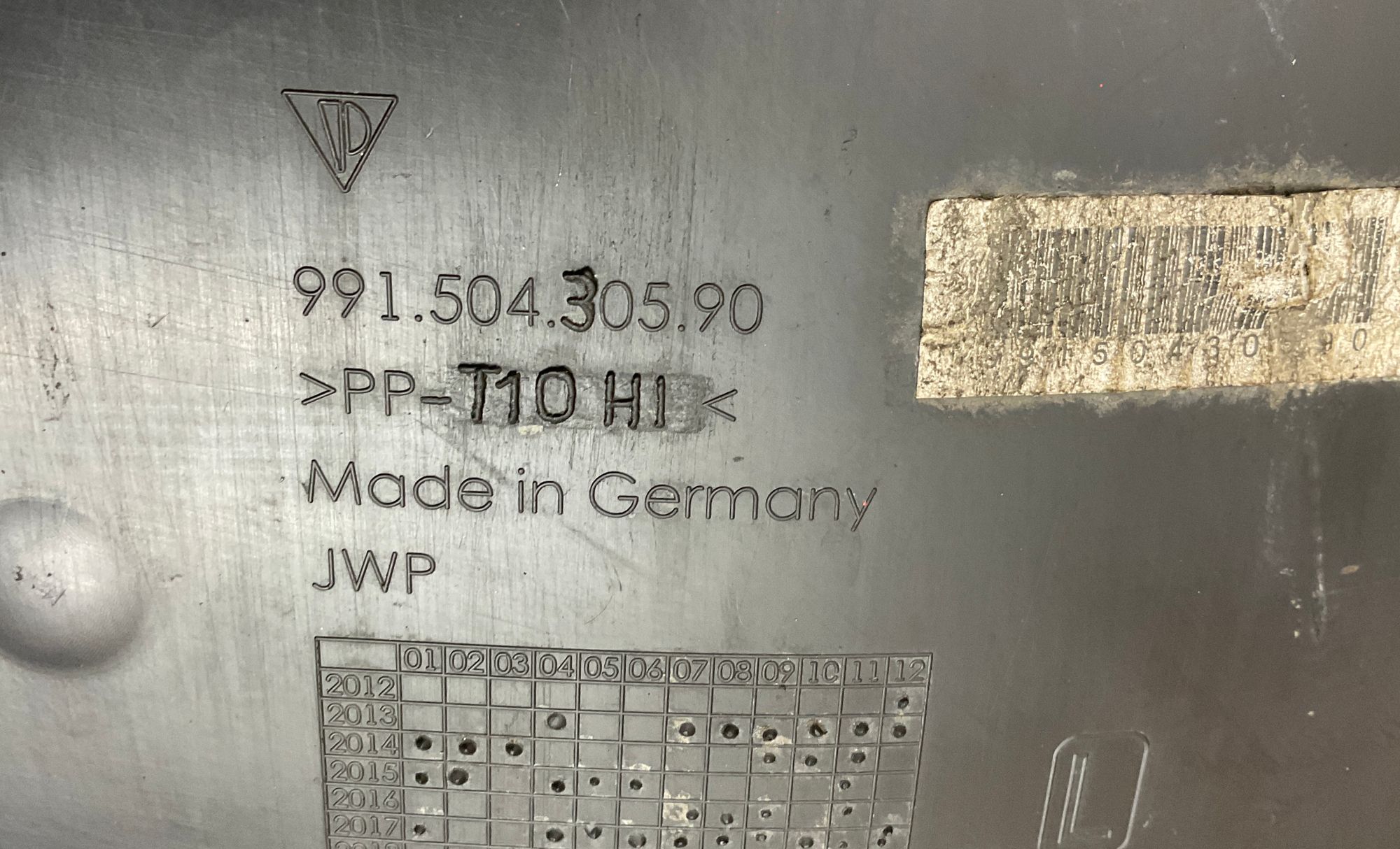 Подкрылок задний левый Porsche 911 GT3 991 Рестайлинг 2018, 20000 рублей, Москва