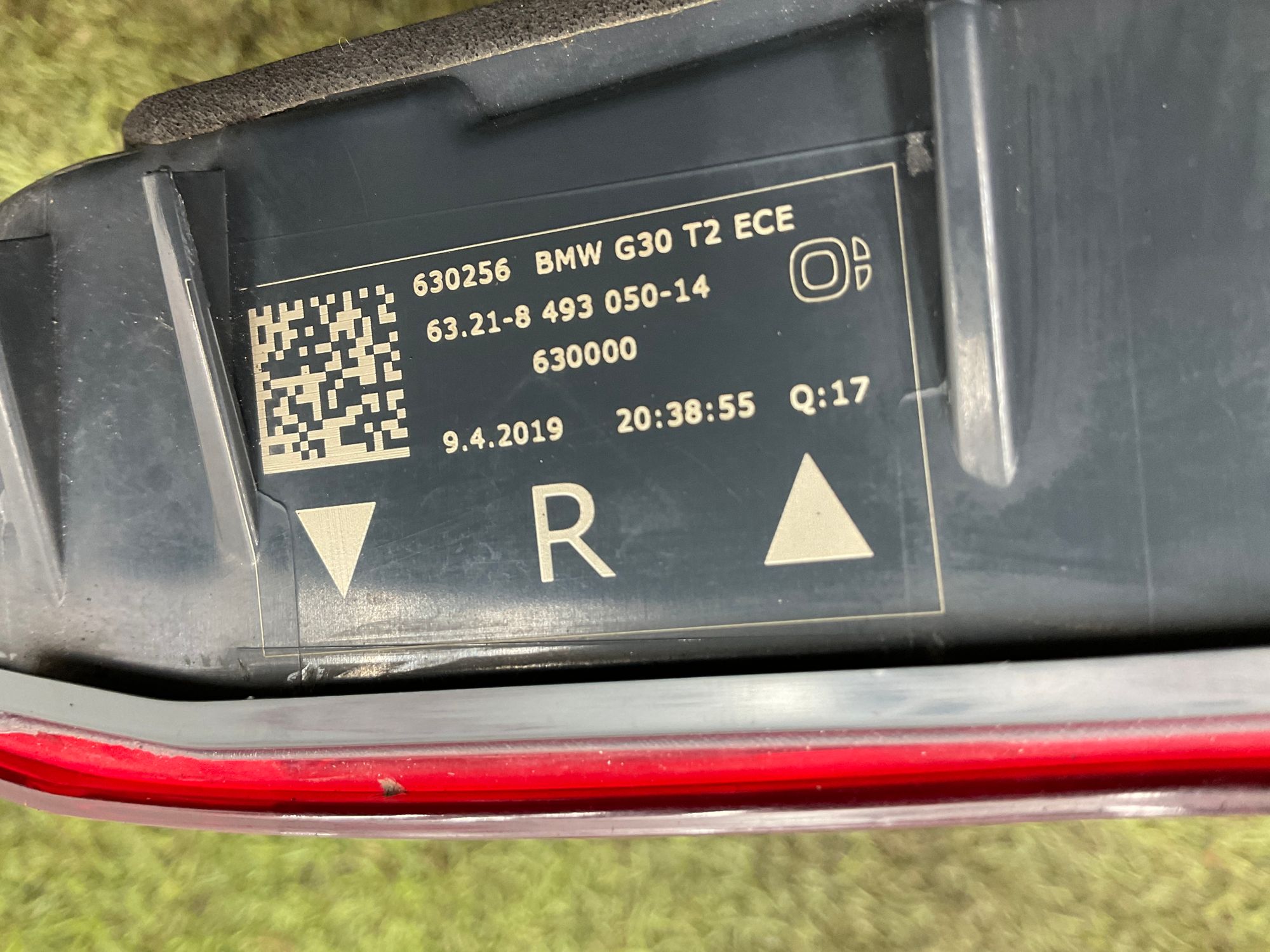 Фонарь багажника правый BMW 5 G30, 3000 рублей, Москва