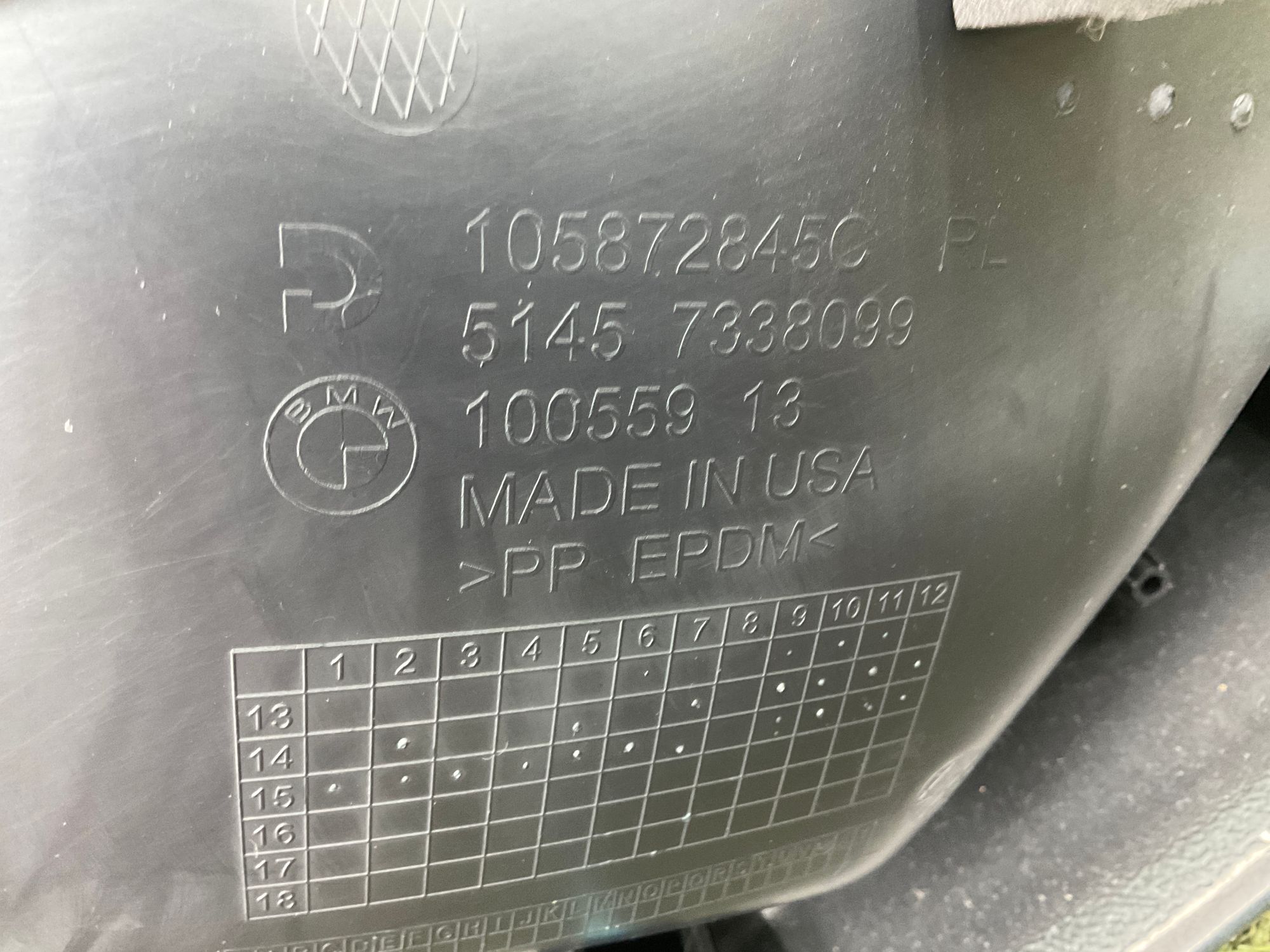 Обшивка двери задней левой BMW X6 F16, 3000 рублей, Москва