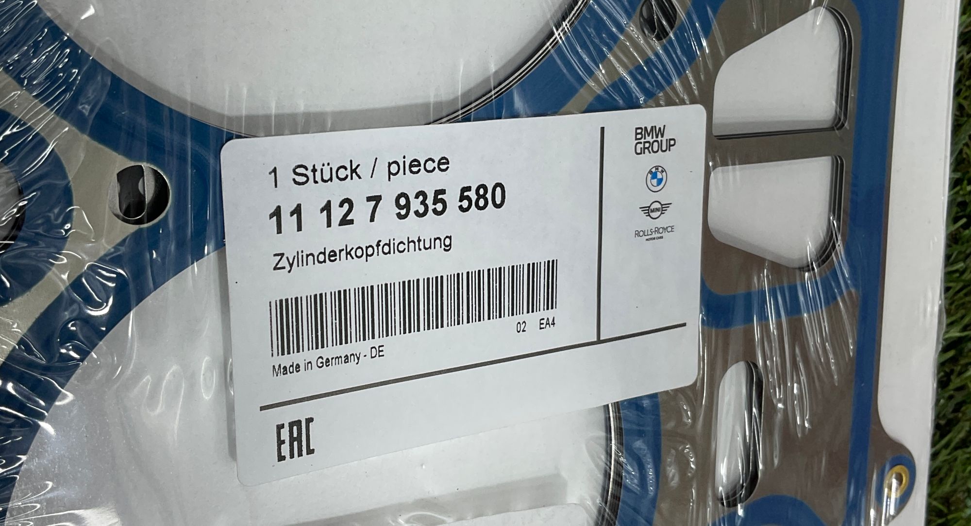 Прокладка головки блока цилиндра (0,80mm) N63 BMW X5 G05 2022, 8500 рублей, Москва