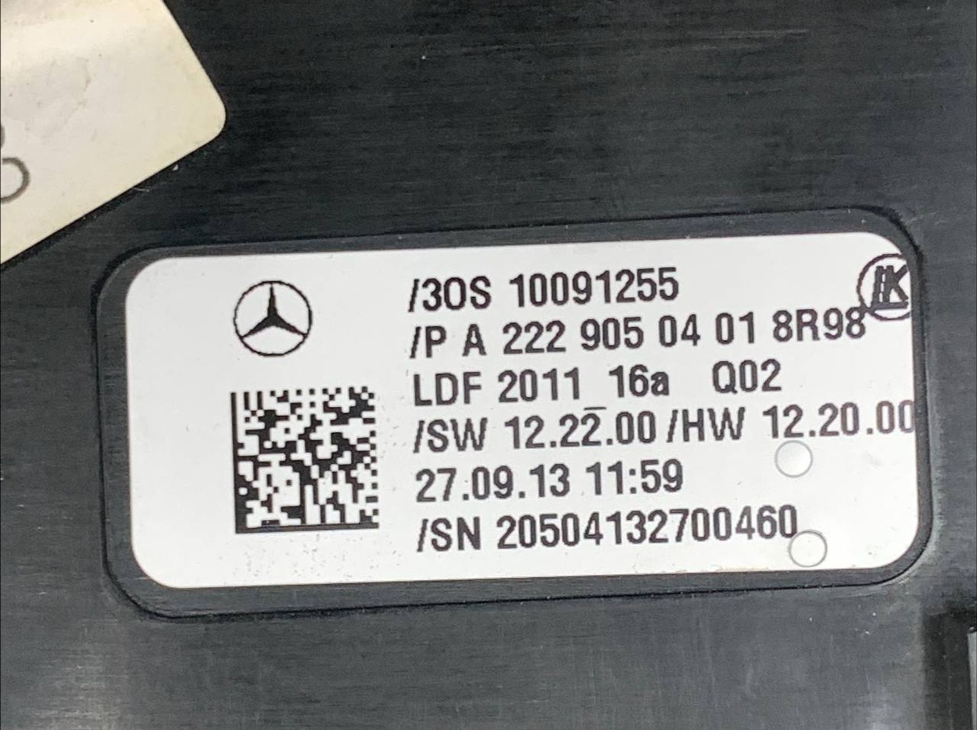 Блок управления сиденьем правый Mercedes S, 15000 рублей, Москва