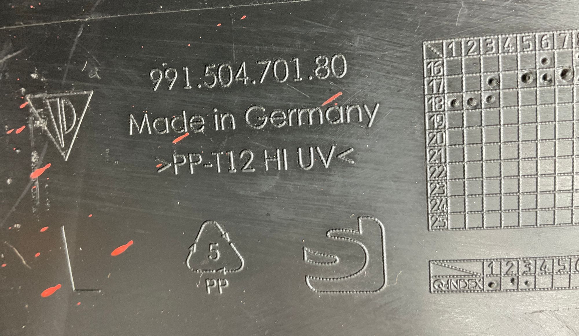 Подкрылок передний левый Porsche 911 GT3 991 Рестайлинг 2018, 40000 рублей, Москва