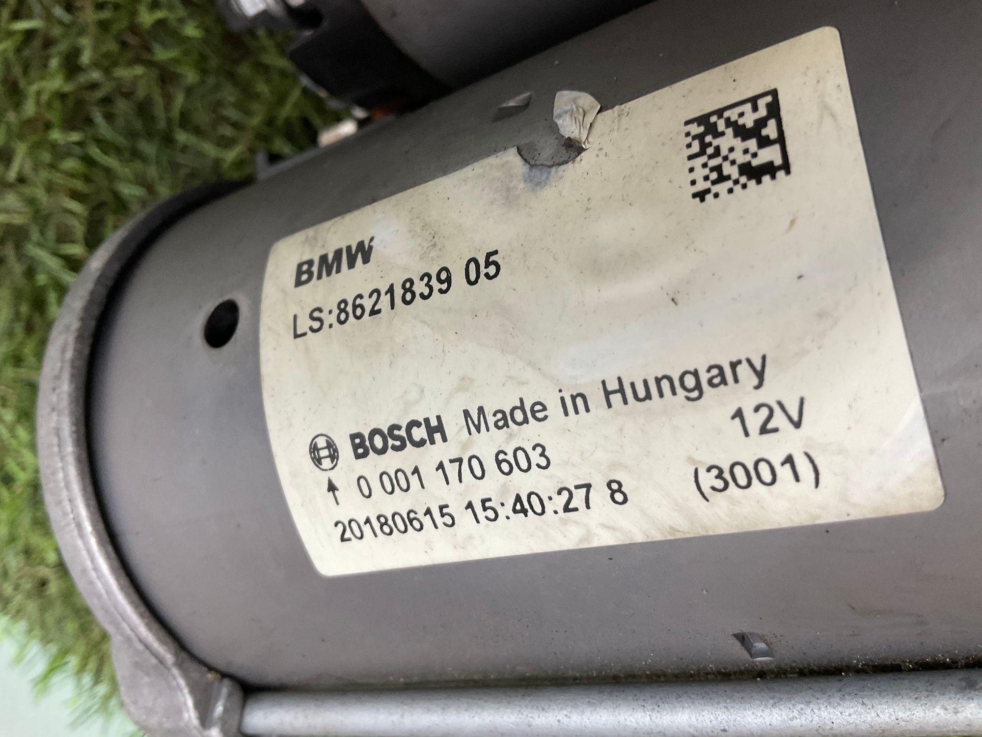 Стартер BMW 3 серия, F30/F31 рестайлинг, 5000 рублей, Москва