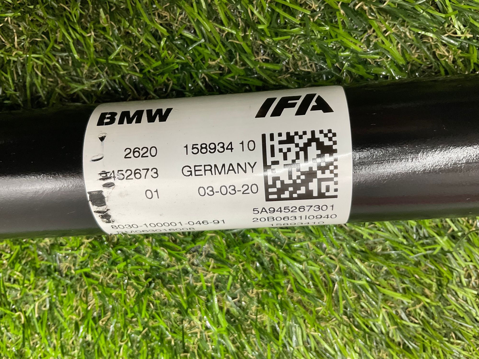 Карданный вал передний L=809MM BMW M5, F90 рестайлинг 2022, 18000 рублей, Москва