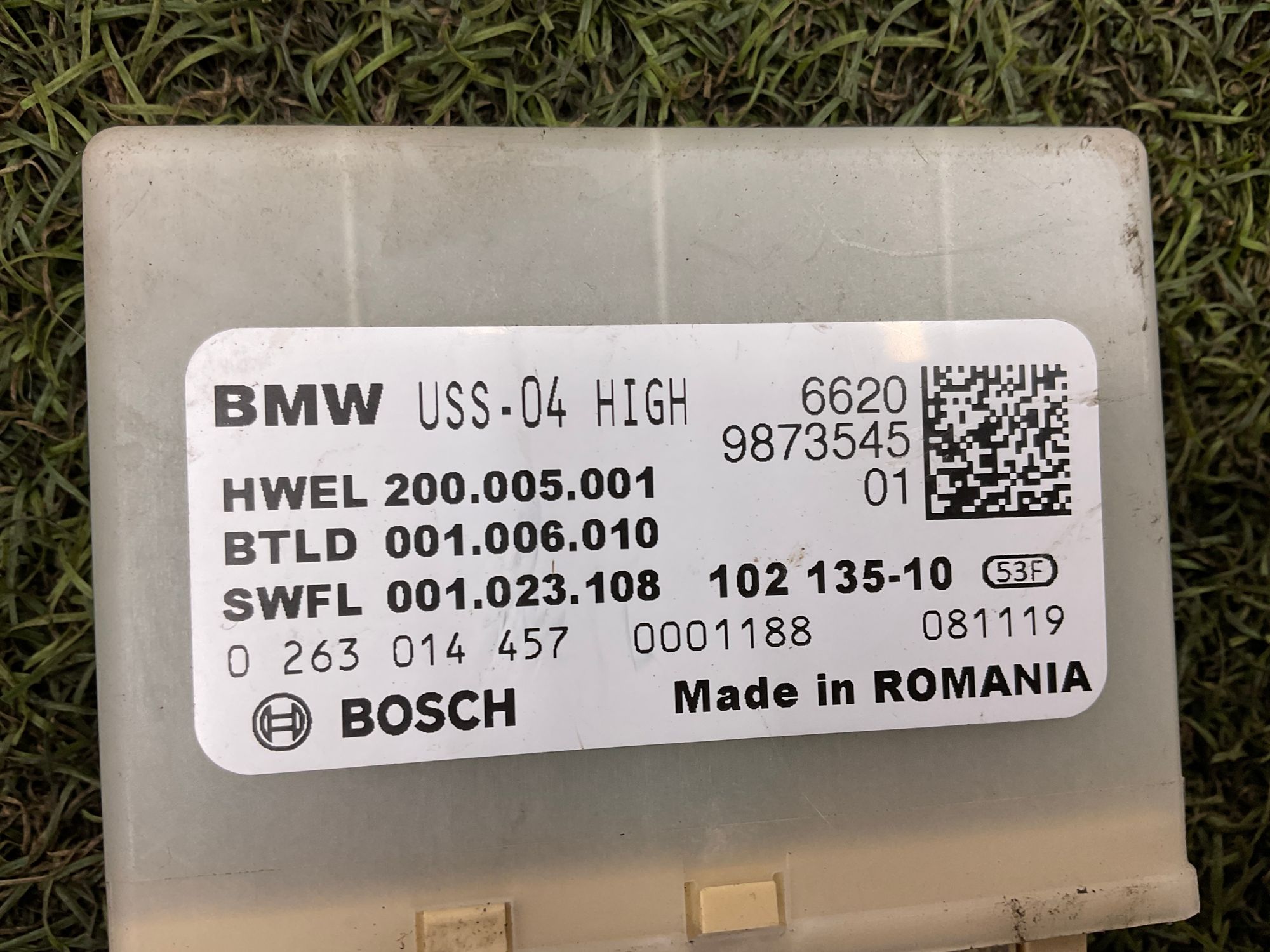 Блок управления парковочным ассистентом BMW M8, F91/F92/F93 2019, 3000 рублей, Москва