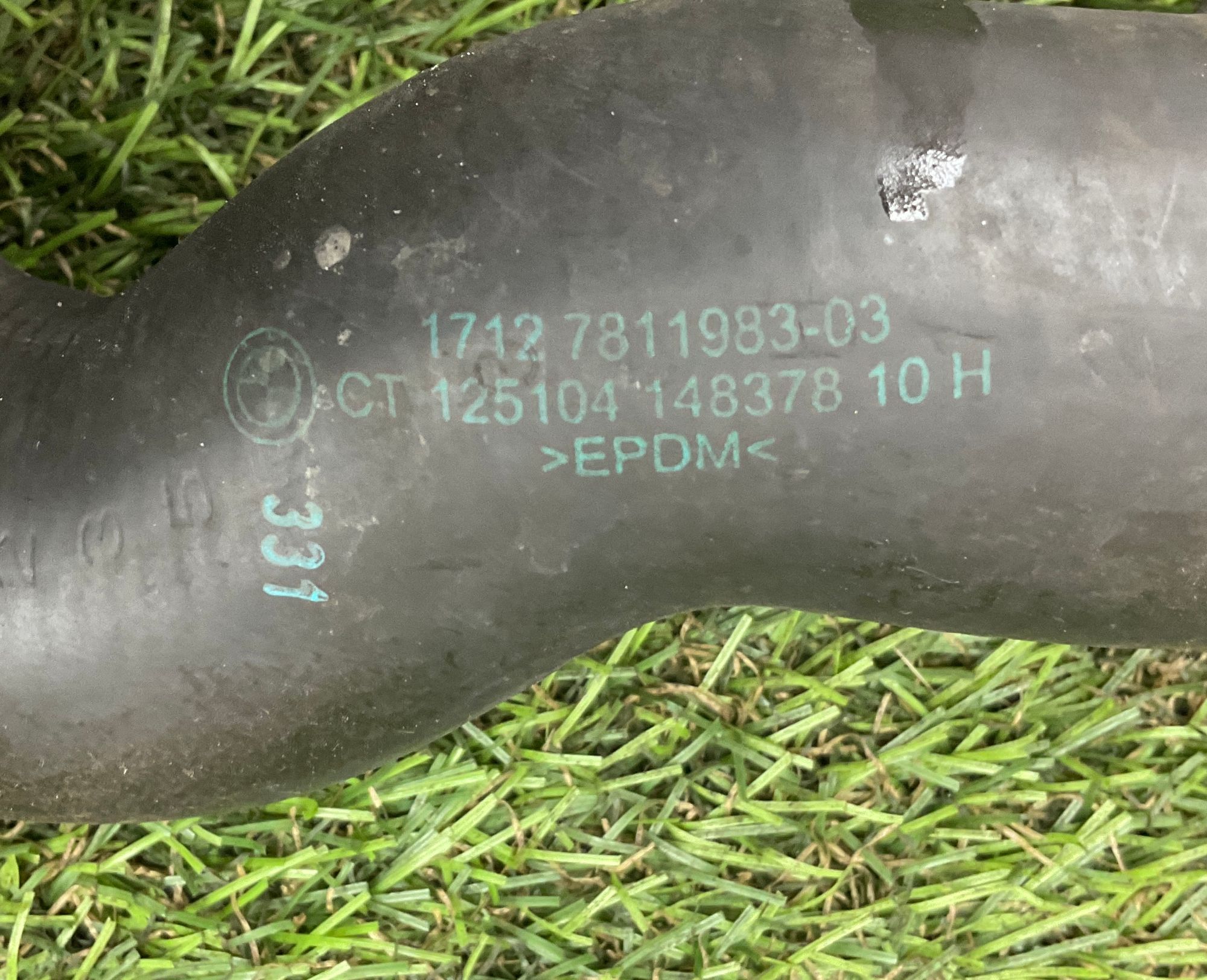 Патрубок системы охлаждения BMW 5 серия, F10/F11/F07 рестайлинг N57, 5500 рублей, Москва