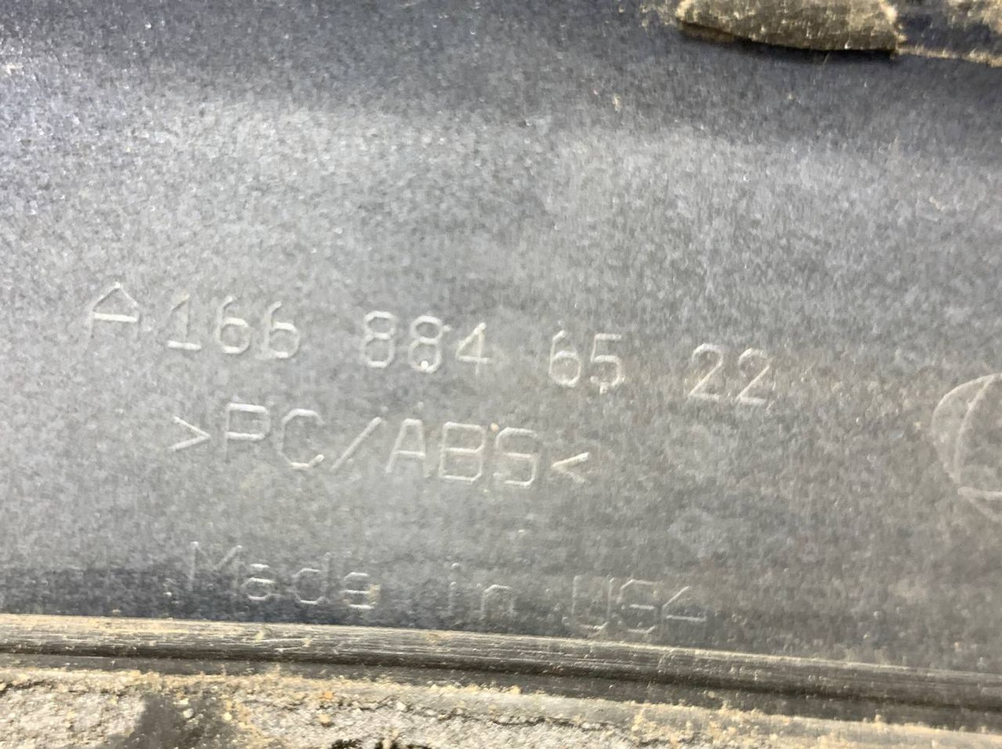 Накладка крыла задняя левая Mercedes-Benz GL X166, 3000 рублей, Москва