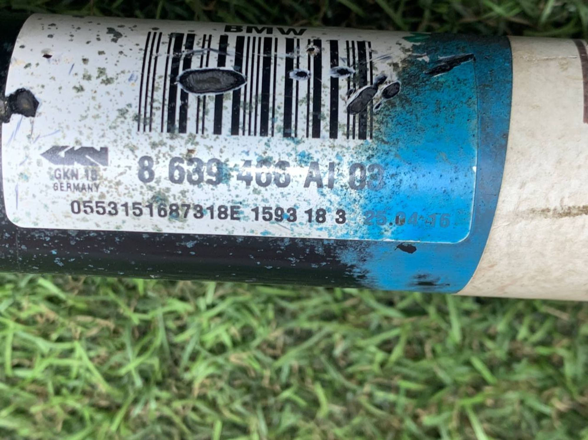 Привод задний правый B57 BMW 6 G32 7 G11 G12, 12000 рублей, Москва