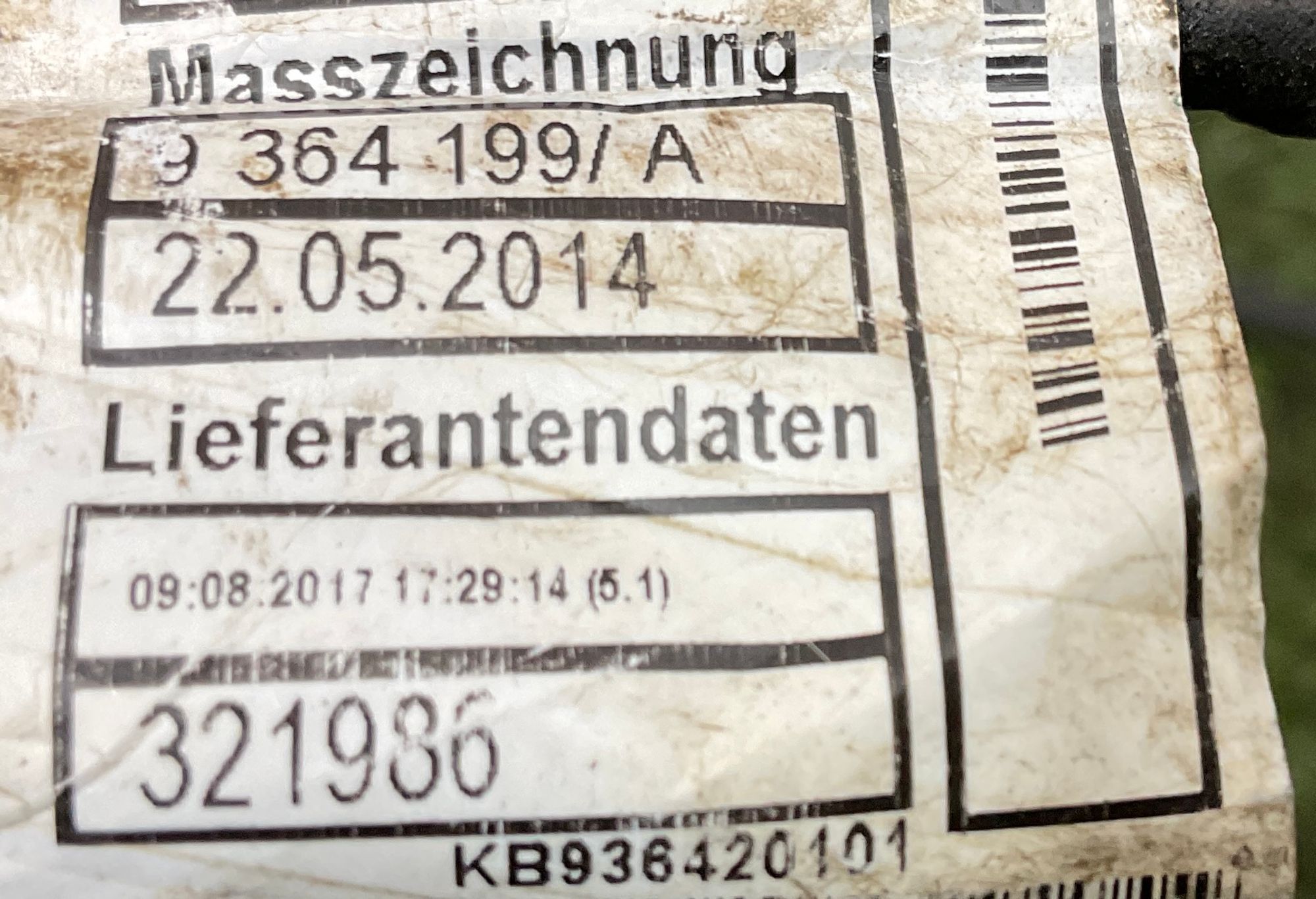 Проводка заднего бампера BMW M5, F90, 4000 рублей, Москва