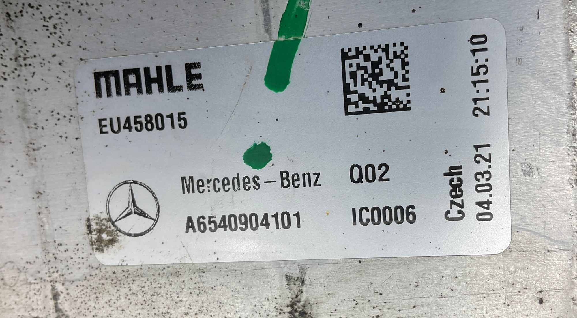 Интеркулер Mercedes-Benz C-Класс W205/S205/C205/A205 рестайлинг (2018—2021) 2021, 10000 рублей, Москва