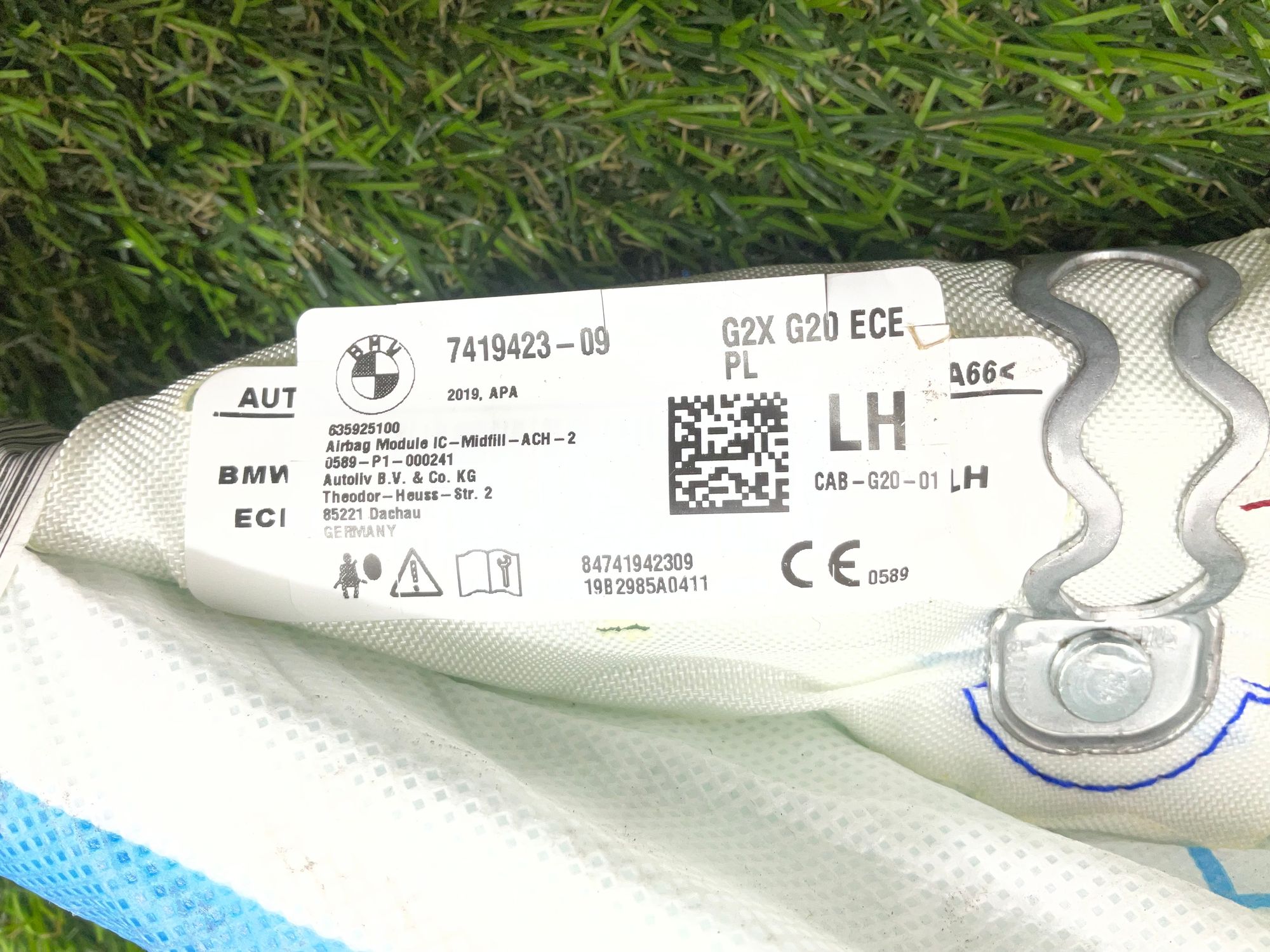 Подушка безопасности шторка левая BMW 3 серия, G20/G21 2018, 15000 рублей, Москва