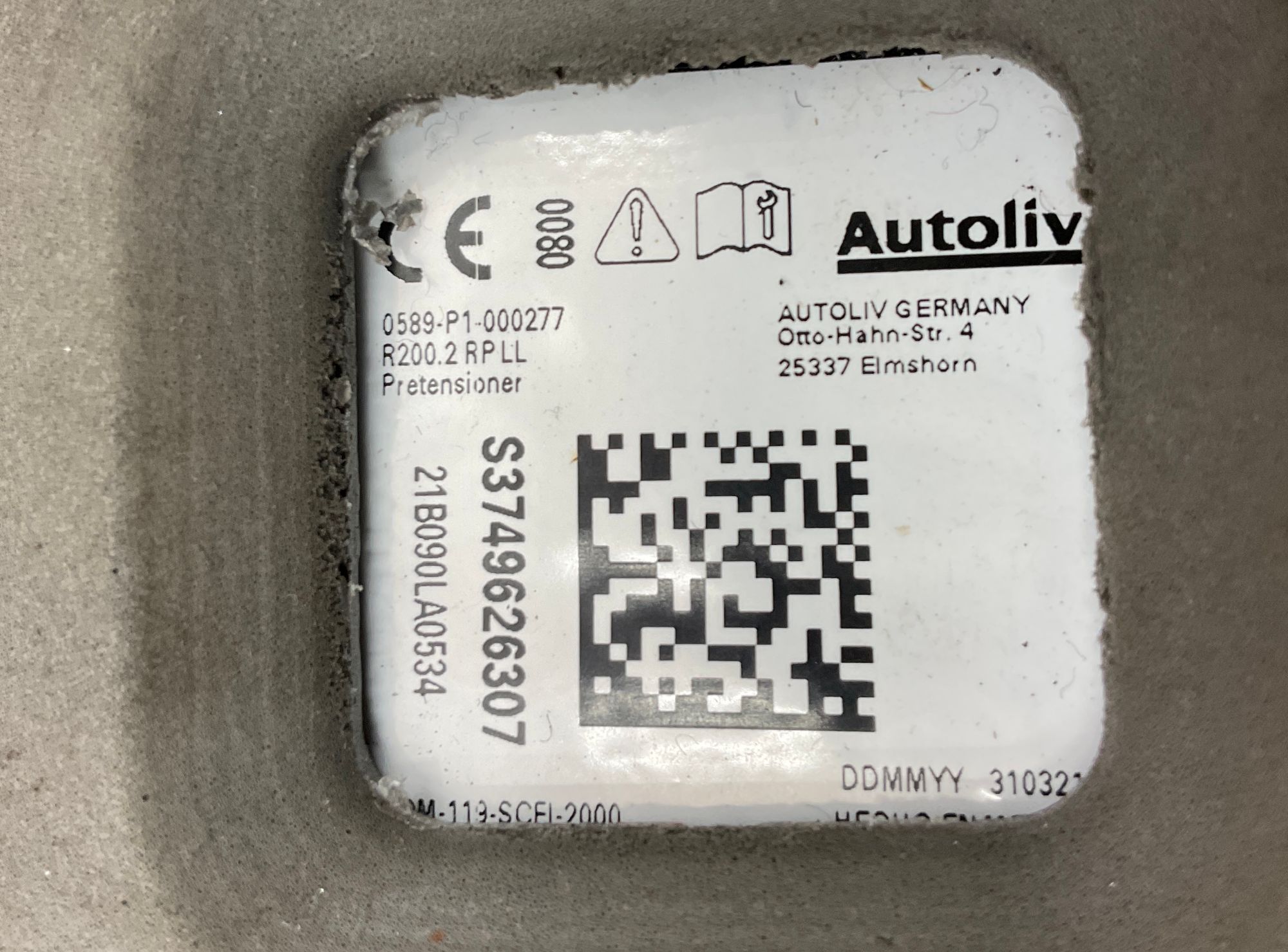 Ремень безопасности задний BMW 3 серия, G20, 5000 рублей, Москва