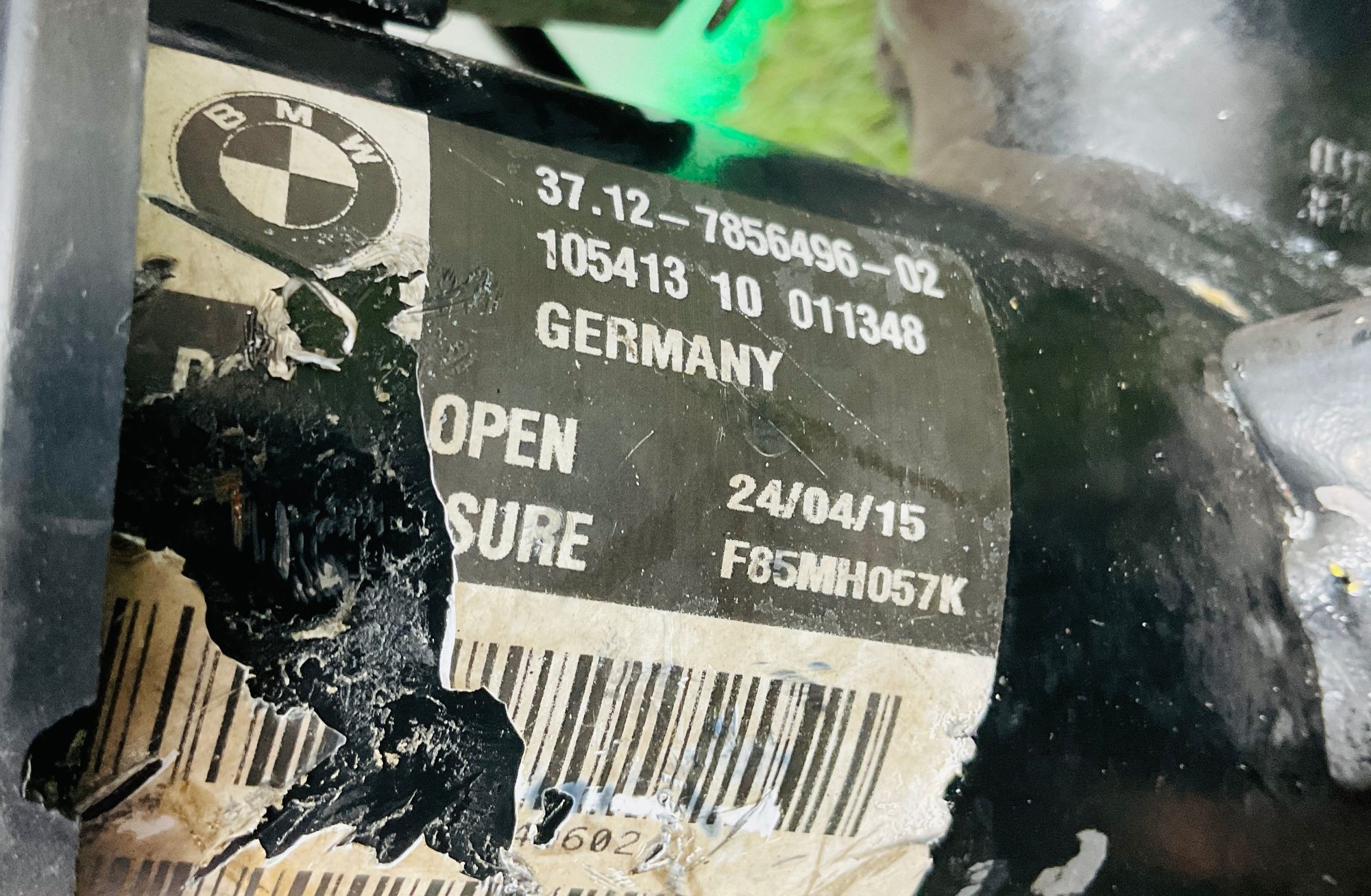 Стойка задняя правая амортизатор BMW X5 M, F85 2016, 15000 рублей, Москва