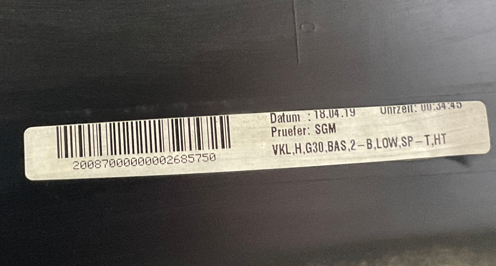 Бампер задний BMW 5 серия, G30, 8000 рублей, Москва