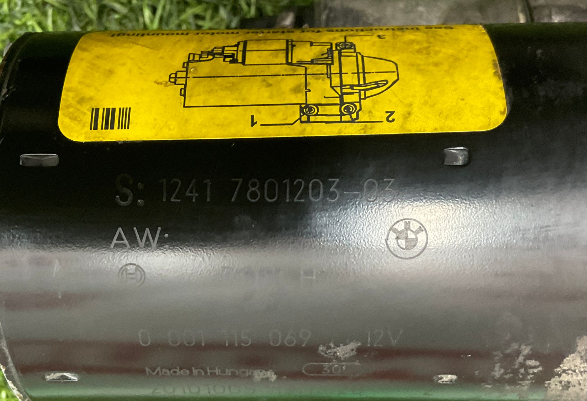 Стартер BMW 5 серия, F10/F11/F07 рестайлинг, 3000 рублей, Москва