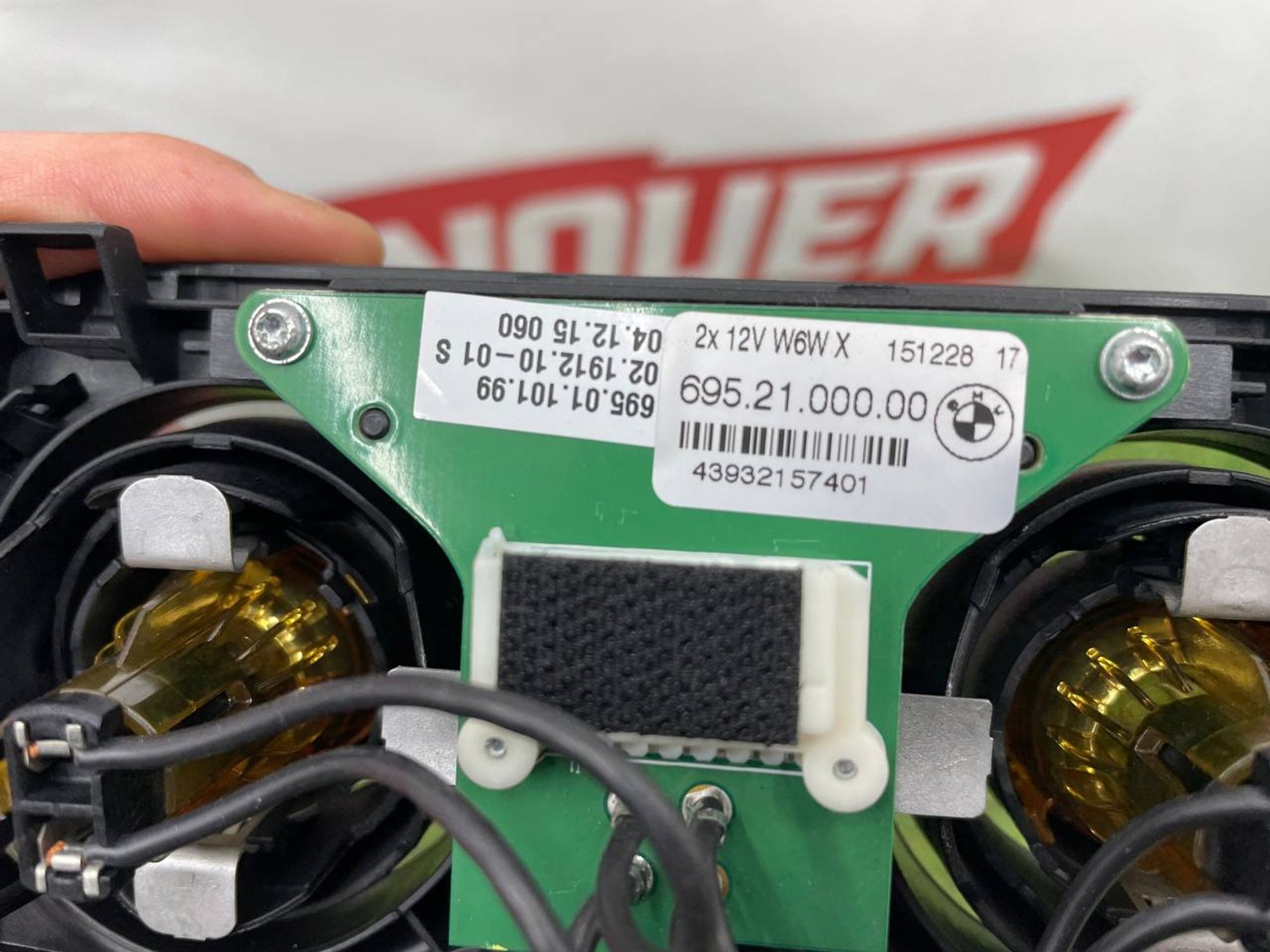 Плафон освещения салона задний BMW 5 F10 6 F06, 2500 рублей, Москва