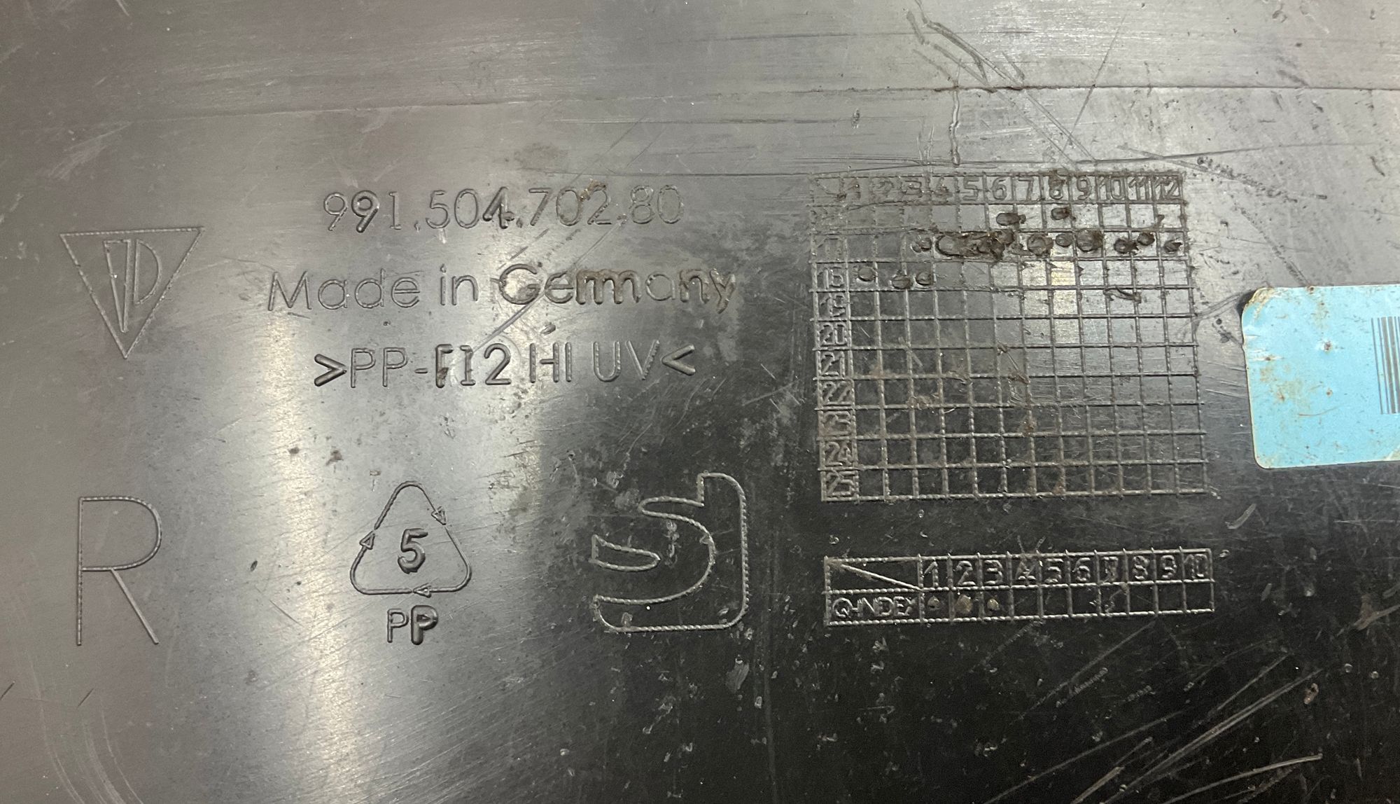 Подкрылок передний правый Porsche 911 GT3 991 Рестайлинг 2018, 15000 рублей, Москва